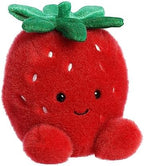 Aurora® Adorable Palm Pals™ Juicy Strawberry™ Stuffed Animal - Fun Collectible Plush for Kids and Adult Collectors - Perfect for Decorating Rooms and Birthday Gifts - Red 4.5 Inches