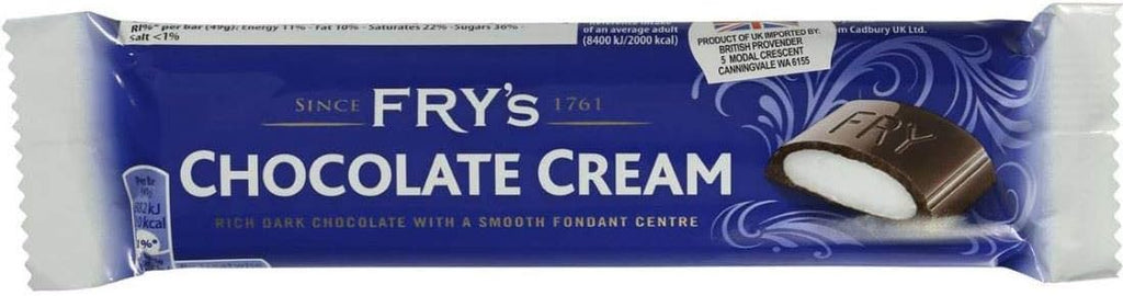 Frys Chocolate Cream - 49g - Pack of 12