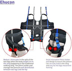 Patient Lift Walking Sling, Pelvic Padded 500lbs Safety Loading Weight,Medical Hoist Standing Aids for Ambulating Support Training (Large)