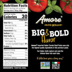 Amore Vegan Basil Tomato Paste In A Tube (4.5oz) - Non GMO Certified and Made In Italy (2 pack)