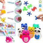 124 Pcs Party Favors for Kids 4-8, Birthday Gift Toys, Goodie Bag Stuffers, Treasure Box Carnival Prizes, Gifts Classroom, Pinata Bags Filler Boys and Girls 8-12