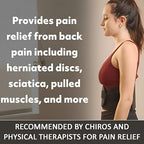 Ottobock The S.P.I.N.E. Adjustable Lower Back Brace with Pulley System - Lumbar Back Support Belt for Men and Women - Compression to Relieve Lower Back Pain & Spine Pressure, Large