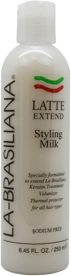 La-Brasiliana Latte Styling Milk, 8.45 fl.oz.