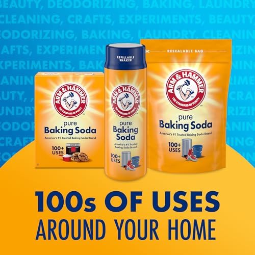 Arm & Hammer Baking Soda, 1 Pound (Pack of 12)
