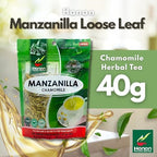 Hanan Te de Manzanilla 40g - Chamomile Loose Leaf Tea for Relaxation & Digestive Support, Natural Herbal Tea from Peru (1.41oz)