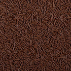 Chocolate Jimmies Sprinkles, Edible Brown Sprinkles for Baking Topping, Cupcakes, Cookies, Ice Cream & Cake Decorating, Christmas Halloween Year-Round Party Supplies