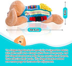 Fidget Blanket for Dementia, Fidget Dog Blanket for Elderly, Fidget Sensory Dog Blanket for Seniors with Alzheimer’s, Dementia Products for Elderly