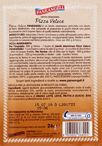 Paneangeli Instant Yeast Mix for Pizza 26g