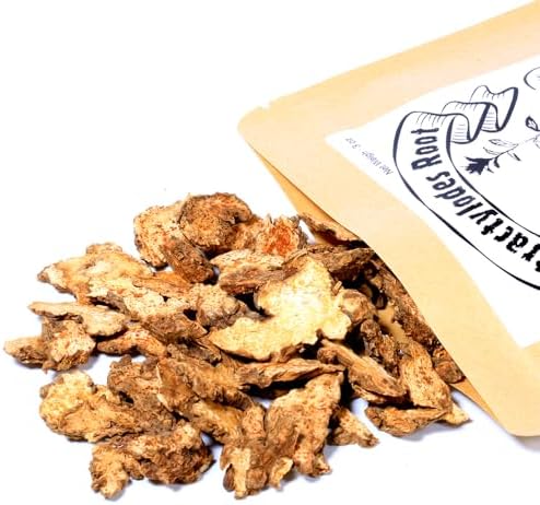 Organic Atractylodes Root,Helps Support Healthy Digestive Function & Daily Vitality, Aids in Physical Recovery – Atractylodes Macrocephala Herb（Cang zhu/苍术）, 88g/3 Oz