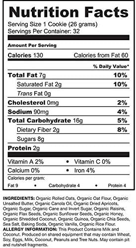 Universal Bakery Expect More Organic Aussie Bites, 32 count