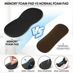 Plantar Fasciitis Night Splint: Upgraded Brace with Soft Memory Foam Pad | Ankle Brace for Plantar Fasciitis Relief Achilles Tendonitis Relief Foot Drop Heel Arch Pain Black