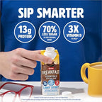 Carnation Breakfast Essentials Light Start Ready-to-Drink Rich Milk Chocolate, 8 Fl Oz Carton (Pack of 24) (Packaging May Vary)