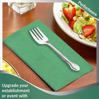 Perfectware - PW-2 Ply Dinner Napkin Hunter Green- 125 2 Ply Hunter Green Dinner Napkins - Pack of 125ct