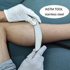 Medical Stainless Steel GuaStainless Steel Gua Sha Scraping Massage Tool Set IASTM Tool Set (7pcs) Great Soft Tissue Mobilization Tool Physical Therapy (AnTiexi04-7set)