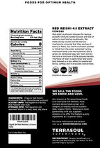 Terrasoul Superfoods Organic Reishi Mushroom Powder (4:1 Extract), 5.5 Oz, Immune Support, Stress Relief, Better Sleep, Embrace the Power of Adaptogenic Mushrooms