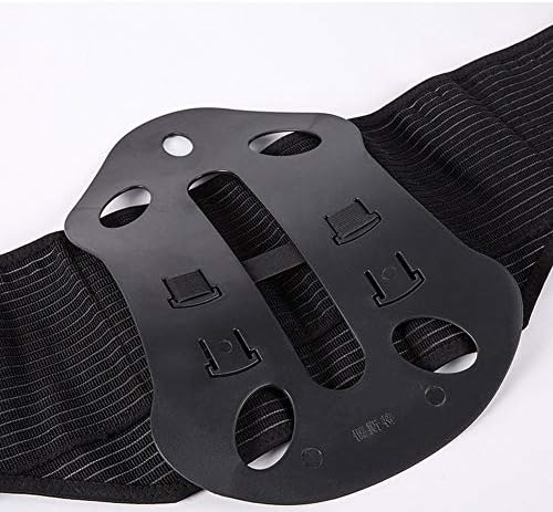 Back Support-Lower Back-Removable Backboard Soft Strip Support Lumbar Brace Relief Pain (Size : M)