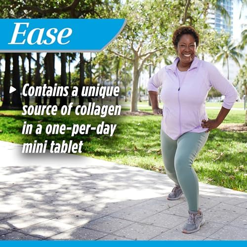 Osteo Bi-Flex Ease Mini Tablet Triple Action UC-II Collagen Supplement with Vitamin D, Improve Joint Function, Strength, Flexibility, Mobility 28 Mini Tabs