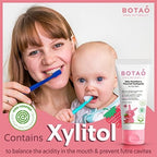 Fluoride Free Baby Toothpaste | Natural Toddler Toothpaste | Strawberry Flavored - Training Toothpaste for Toddlers | EWG Verified, Vegan, SLS Free, Safe to Swallow, Aloe Vera (3 Pack)