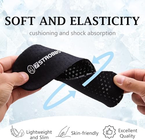 Thin Breathable Insoles for Men, Lightweight Replacement Cushion Shoe Inserts for Sneakers Work Shoes, Soft Sweat Absorbing Innersole Shoe Pads, Gray U9/10