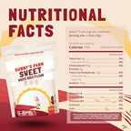 Sunny's Farm Sweet White Rice Flour - Glutinous Rice Flour for Sourdough Bread, Gluten-Free, Non-GMO, Vegan, 16oz (Pack of 1)
