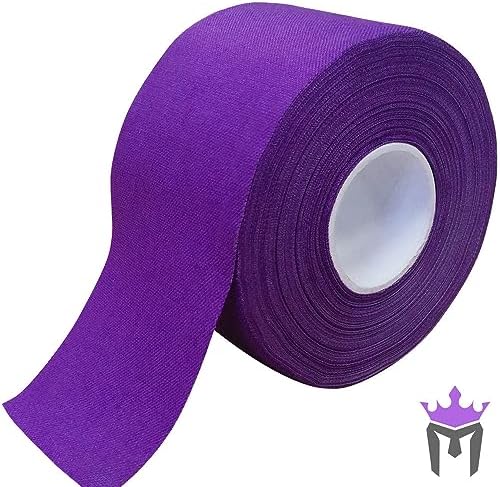Meister 15Yd x 1.5" Premium Athletic Trainer's Tape for Sports and Medical (50% Longer) - Purple - 1 Roll