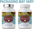 Perfect Supplements – Desiccated Beef Liver Capsules Grass Fed Supplement -Natural Source of Protein, Iron, Vitamins A & B- Boosts Energy and Immunity - No Chemicals No Dairy and Hormone Free
