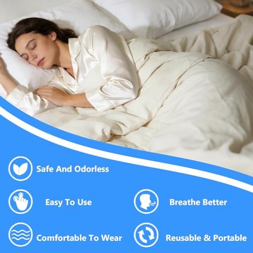 Anti Snoring Devices(8 Pack),Silicone Magnetic Stop Snoring Solution,Anti Snoring Nose Clip,Effective to Relieve Snoring,Snoring Devices for Men and Women,Clear