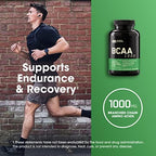 Optimum Nutrition Instantized BCAA Capsules, Keto Friendly Branched Chain Essential Amino Acids, 1000mg, 60 Count