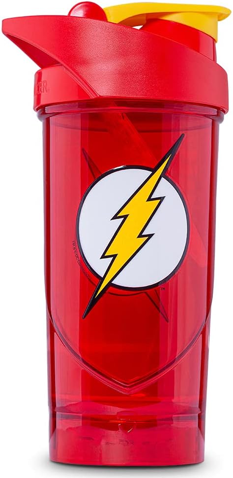 Hero Pro Classic Shaker for Whey Protein Shakes and Pre Workout, BPA Free, 700 ml, Wonder Woman Mini