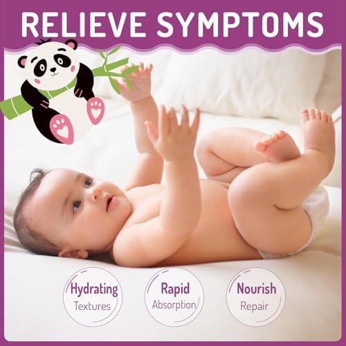 Prevents Prickly Cream | Heat Rash Cream for Babies, Sweat Rash, Eczema & Skin Irritations | Soothes Baby Skin Discomfort | Promotes Barrier Repair for Kids | Gentle for Newborns/Toddlers - 3.38oz