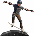 Yes4All Single-Piece Skateboard Ramp, Bike Ramp, Skate Ramp - Design for Beginners, More Durable, Safe, Capacity 220Lbs