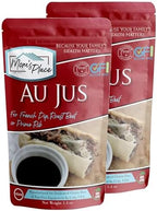 Mom’s Place Gluten-Free & Dairy Free Au Jus Mix (2-Pack), Vegan, Nut Free & Soy Free, 32 servings, 2.8 oz.