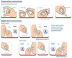 Nozin® Nasal Sanitizer® Antiseptic Popswab® Ampules 10ct Pack | Kills 99.99% of Germs | Alcohol Based 62%