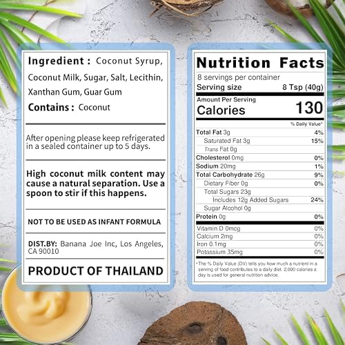 Sweetened condensed coconut milk (6 cans) vegan coconut condensed milk sweetened. Caramel sweet condense coconuts milks. Lactose dairy free. Leche condensada de coco leche de coco. Real Naturals
