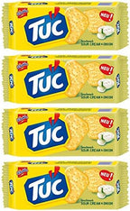 Lu Tuc Cracker Sour Cream & Onion From France 100g Pack of 4