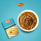 Shan Shahi Haleem Recipe Mix 10.5 oz (300g) - Spice Powder for Traditional Meat, Lentil and Wheat Curry - Suitable for Vegetarians - Airtight Bag in a Box (Pack of 6)