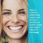 Stevita Hard Candy, Cheery Cherry - 25 Individually Wrapped Pieces - Sugar & Aspartame Free - Naturally Flavored & Sweetened - Non-GMO, Gluten Free, Keto Friendly