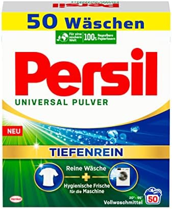 Persil Universal Detergent Powder | Deep Clean (50 Loads | 3.0 Kg)