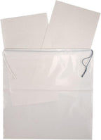 Pack of 25 Disposable Travel Vomit Bags with 2 pcs Super Absorbent Pads, Leak Resistant Portable Nausea Bags