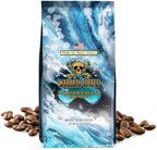 Warpath Coffee Dark Roast Whole Bean Coffee, Mariner's Blend, High Caffeine, Extra Strong Roasted 100% Arabica Coffee Beans Whole, Rich Aroma, Full-Bodied Intense Cup, Created by Navy SEALs, 12oz