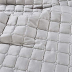 Massage Bed Cover SPA Treatment Couch Mattresses with Breath Hole, Gray, 180x60cm