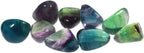 CrystalAge Rainbow Fluorite Tumble Stones (20-25mm) - Pack of 5
