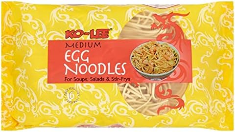 Ko-Lee - Medium Egg Noodles - For Soups, Salads & Stir-Frys - 375g - (pack of 4)