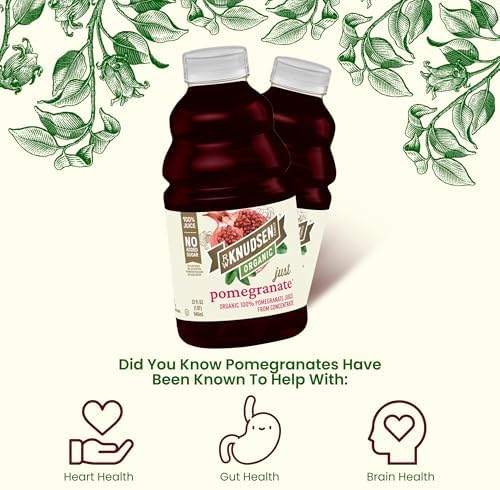 R.W. Knudsen Organic Pomegranate Juice from Concentrate, 32 fl oz (Pack of 1)