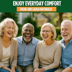E&E Upper & Lower Denture Reline Kit – 3–6 Month Long-Lasting Soft Silicone Reliner, Refit Loose Dentures, Cushions Gums & Delivers Secure All-Day Comfort