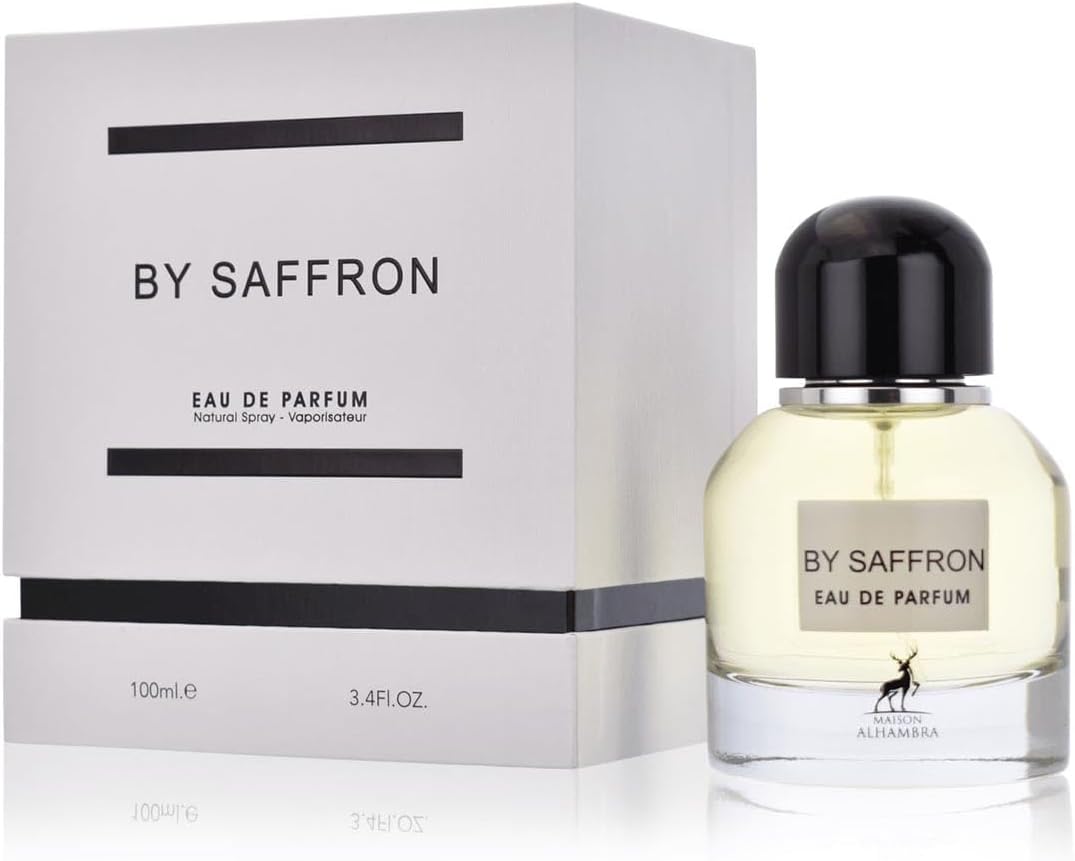 By Saffron by Maison Alhambra for Men - 3.4 oz EDP Spray