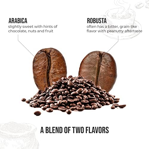 AFRICAFE - Organic Instant Coffee - Tanzania - 100% Arabica and Robusta - 100g Metal Tin