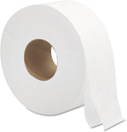 General Supply 9JUMBO Jumbo Roll Bath Tissue, 2-Ply, 9", White (Case of 12)