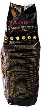 Waxness Italian Velvet Hard Wax Beads 2.2 lb (1 kg) – Premium Synthetic Rosin-Free Stripless Wax with Multidirectional Formula for Full Body and Large Areas, Professional Use – Made in Italy