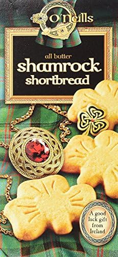 O'Neills Shamrock Shortbread Cookies, 2.8 Ounce